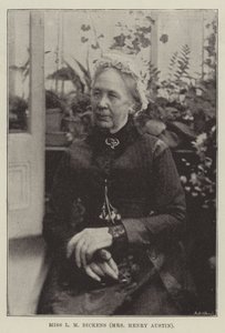 Slečna L M Dickens (paní Henry Austin) od English Photographer