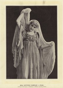 Slečna Lettice Fairfaxová: Studie