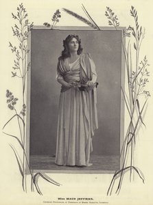 Slečna Maud Jeffriesová od English Photographer