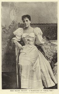 Slečna Maude Millet: Reminiscence of Liberty Hall od English Photographer