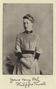 Slečna Philippa Fawcettová od English Photographer