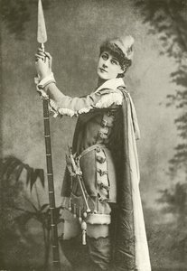 Slečna Violet Vanbrugh jako Rosalind (hlubotisk) od English Photographer