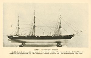 Model lodi HMS Warrior od English Photographer