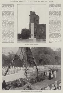 Památník postavený v Lucknow k 32. stopě od English Photographer