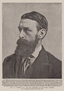 Pan E J Poynter, RA, nový prezident Královské akademie od English Photographer
