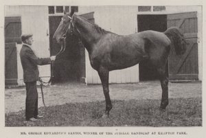Pan George Edwardess Santoi, vítěz Jubilejního handicapu v Kempton Parku od English Photographer