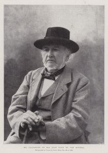 Pan Gladstone na své poslední návštěvě Riviéry od English Photographer