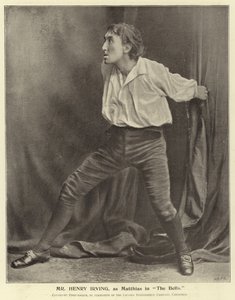 Pan Henry Irving jako Matthias v The Bells