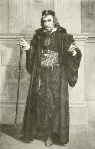 Pan Henry Irving jako Shylock (hlubotisk) od English Photographer
