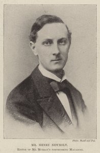 Pan Henry Newbolt, redaktor chystaného časopisu Mr Murrays od English Photographer
