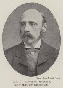 Pan J Fletcher Moulton, nový poslanec za Launceston od English Photographer