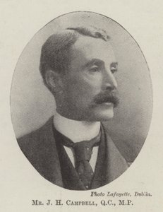 Pan JH Campbell, QC, MP od English Photographer