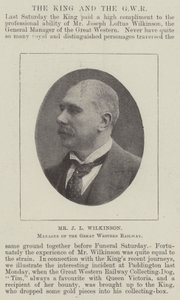 Pan J L Wilkinson, manažer Great Western Railway od English Photographer