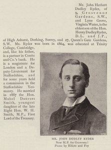 Pan John Dudley Ryder od English Photographer