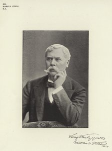 Pan Marcus Stone, RA od English Photographer