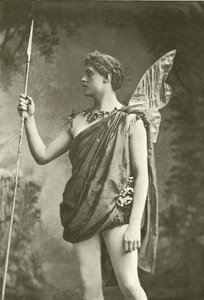 Pan Otto Stuart jako Oberon (hlubotisk) od English Photographer