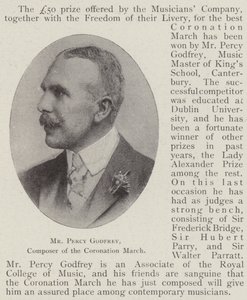 Pan Percy Godfrey, skladatel Korunovačního pochodu od English Photographer