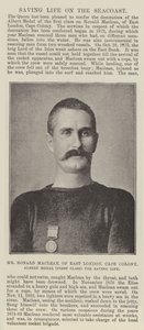 Pan Ronald Maclean z východního Londýna, Cape Colony, Albert Medal (první třída) za záchranu života od English Photographer