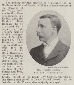 Pan Rowland Barran, nový poslanec za North Leeds od English Photographer