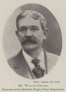 Pan William Ziegler, propagátor polární expedice Baldwin-Ziegler od English Photographer
