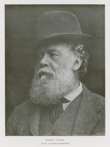 Myles Birket Foster, anglický umělec (černobílá fotografie) od English Photographer