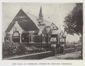 Nová hala v Pirbright, kterou otevřela princezna Christian od English Photographer