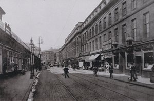 Newcastle, Clayton Street, East (č/b foto) od English Photographer