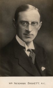 Norman Birkett od English Photographer