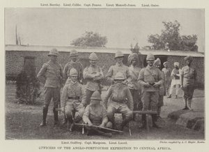 Důstojníci anglo-portugalské expedice do střední Afriky od English Photographer