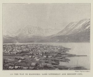 Na cestě na Klondike, jezero Linderman a Bennett City od English Photographer