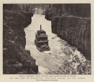 Na cestě na Klondyke, střílení Rapids na Yukonu od English Photographer