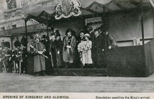Otevření Kingsway a Aldwych od English Photographer