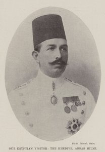 Náš egyptský návštěvník, Khedive, Abbas Hilmi od English Photographer