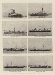 Naši námořní návštěvníci, italská eskadra nyní v Portsmouthu