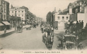 Oxford Street, východně od Marble Arch od English Photographer