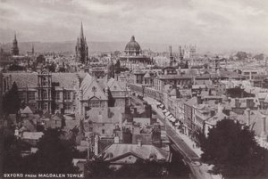 Oxford z Magdalen Tower od English Photographer