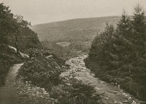 Cesta Bagworthy Water, údolí Doone od English Photographer