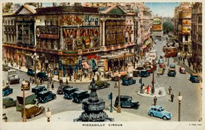 Piccadilly Circus, Londýn (foto) od English Photographer