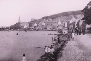 Port Bannatyne (černobílá fotografie) od English Photographer