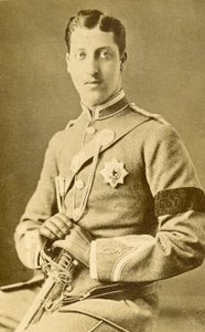 Portrét prince Alberta Victora z Walesu. (fotografie) od English Photographer