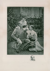 Portrét Charlese Dickense od English Photographer