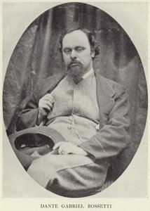 Portrét Dante Gabriel Rossetti od English Photographer