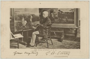 Portrét G. A. Storeyho od English Photographer
