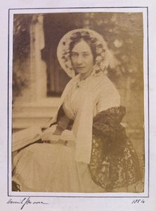 Portrét Harriet Jane Mooreové (1801-84) 1854 (tisk alba) od English Photographer