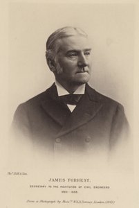 Portrét Jamese Forresta od English Photographer