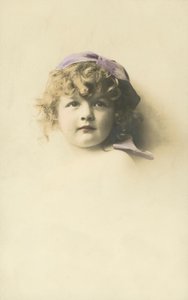 Portrét dítěte (kolorovaná fotografie) od English Photographer