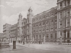 Post Office Savings Bank, West Kensington od English Photographer