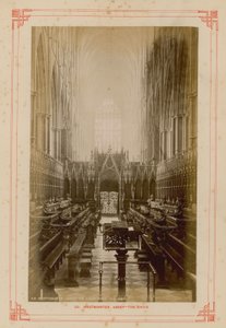 Pohlednice Choir of Westminster Abbey od English Photographer