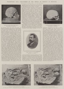 Pravěký člověk, objevy monackého prince v Mentone