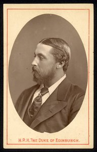 Prince Alfred, vévoda z Edinburghu od English Photographer